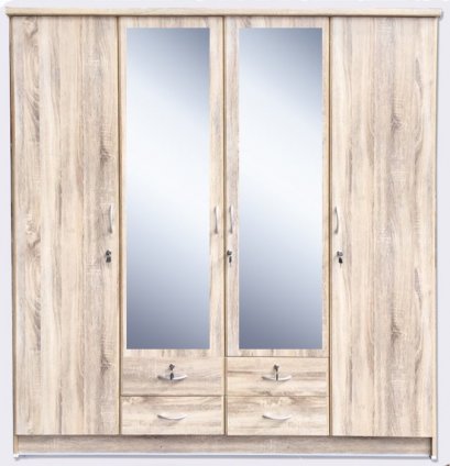 ตู้เสื้อผ้า 180 ซม. + กระจก