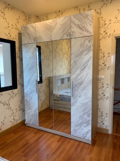 ตู้เสื้อผ้า 160 ซม. พรีเมี่ยม