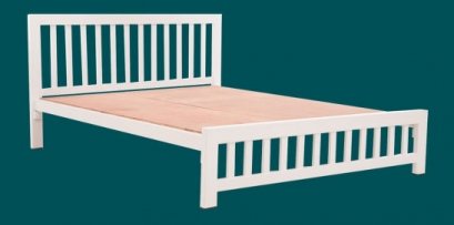 เตียงเหล็กกล่อง ขนาด 3.5 ฟุต