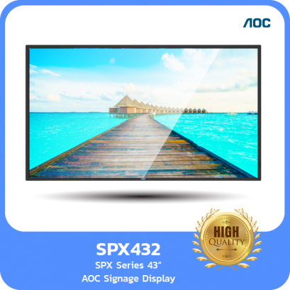SPX432 SPX Series 43” AOC Signage Display