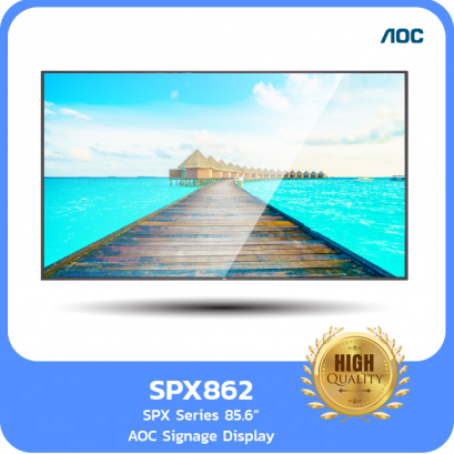 SPX862 SPX Series 85.6” AOC Signage Display
