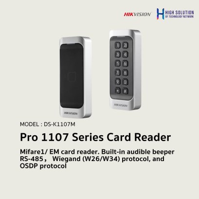 DS-K1107M HIKVISION Pro 1107 Series Card Reader