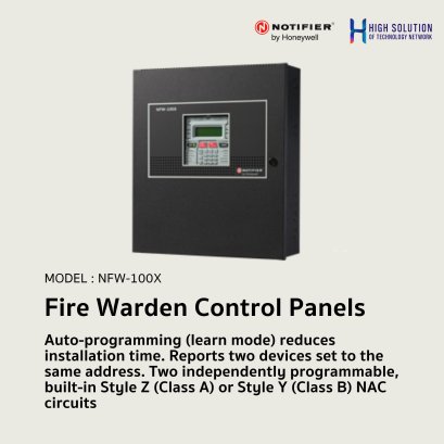 NFW-100X NOTIFIER Fire Warden Control Panels