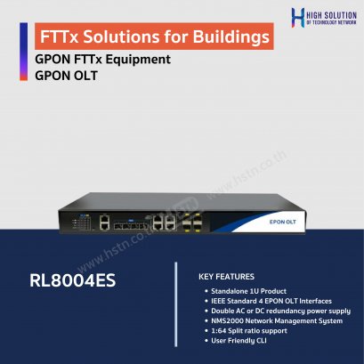 RL8004ES V2.0, EPON OLT