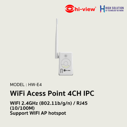 HW-E4 Hi-View WiFi Acess Point 4CH IPC Router Wi-Fi For NVR