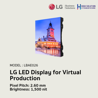 LBAE026 LED Display for Virtual Production Front or Rear Serviceability P2.60