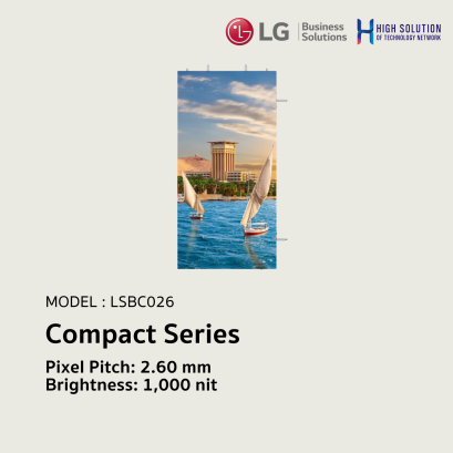 LSBC026 LG Compact Series Vivid Color Expression Powered by HDR P2.60