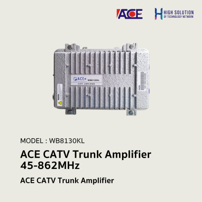 ACE CATV Mini Trunk Amplifier 45-862 MHz