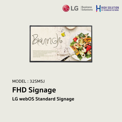 32SM5J LG 32&quot; LG webOS Standard Signage Digital Signage Information Display