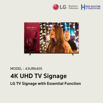 43UR640S UR640S UHD TV Signage