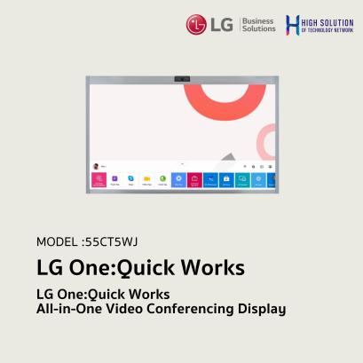 55CT5WJ LG 55&quot; One Quick Work Digital Signage Information Display