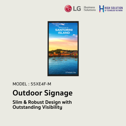 55XE4F-M LG 55&quot; Outdoor Display Digital Signage Information Display