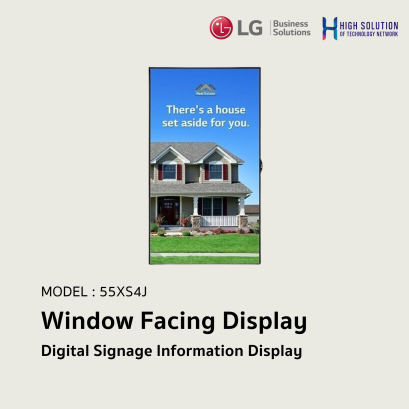55XS4J LG 55&quot; Outstanding Visibility Beyond Window Digital Signage Information Display