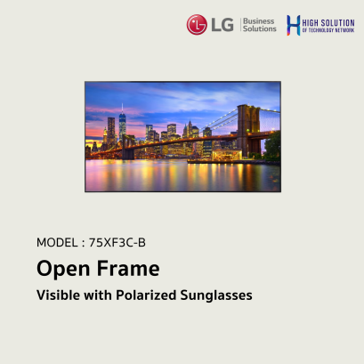 75XF3C-B LG 75" 3,000nits UHD Open-frame Display Digital Signage Information Display