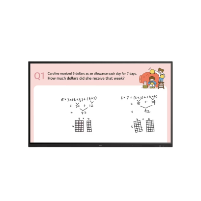 65R3DJ LG 65&quot; True Interactivity Bringing People Together Digital Signage Information Display