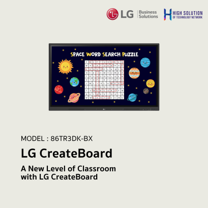 86TR3DK-BX LG 86&quot; LG CreateBoard Digital Signage Information Display