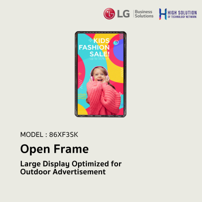 86XF3SK LG 86&quot; Large Display Optimized for Outdoor Advertisement Digital Signage Information Display