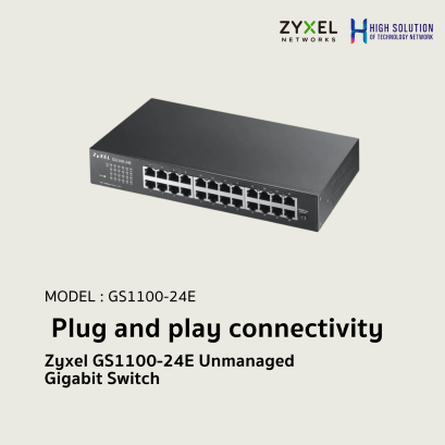 GS1100-24E  ZYXEL  Gigabit Switching Hub 24 Port For WiFi &amp; Wired Network infrastructure system