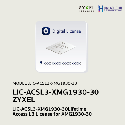 LIC-ACSL3-XS1930-30 ZYXEL LIFETIME ACCESS L3 LICENSE Network system wifi &amp; Wire system