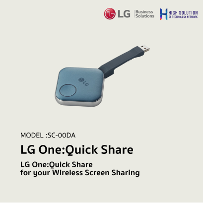 SC-00DA LG One:Quick Share Digital Signage Information Display