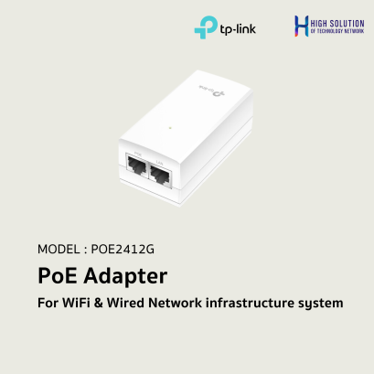 POE2412G (TP-Link) Powers TP-Link products that support 24V passive PoE wifi &amp; wired system