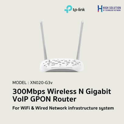 XN020-G3v (TP-Link) 300Mbps Wireless N Gigabit VoIP GPON Router wifi &amp; wired system