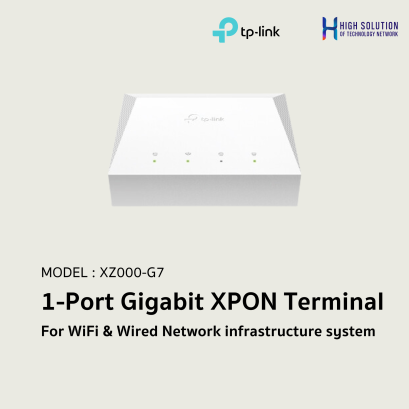 XZ000-G7 (TP-Link) 1-Port Gigabit XPON Terminal wifi &amp; wired system