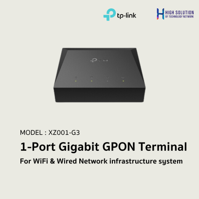XZ001-G3 (TP-Link) 1-Port Gigabit GPON Terminal wifi &amp; wired system