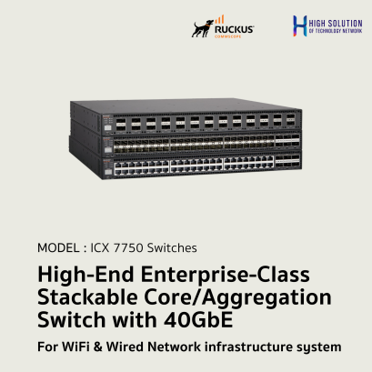ICX 7750 Switches RUCKUS Network system wifi &amp; Wire system