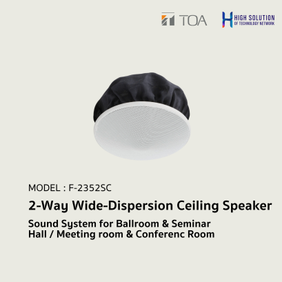 F-2352SC 2-Way Wide-Dispersion Ceiling Speaker.By Highsolution