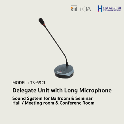 TS-692L  Delegate Unit with Long Microphone.By Highsolution