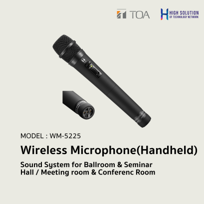 WM-5225 Wireless Microphone(Handheld).By Highsolution