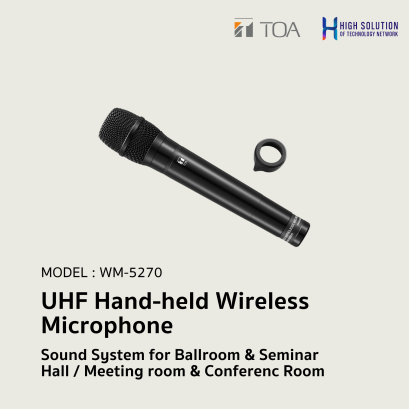 WM-5270  Wireless Microphone(Handheld).By Highsolution