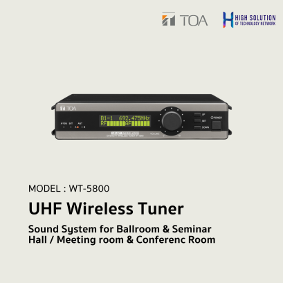 WT-5800 UHF Wireless Tuner.By Highsolution