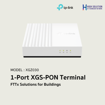 XGZ030 tp link 1-Port XGS-PON Terminal FTTx Solutions for Buildings