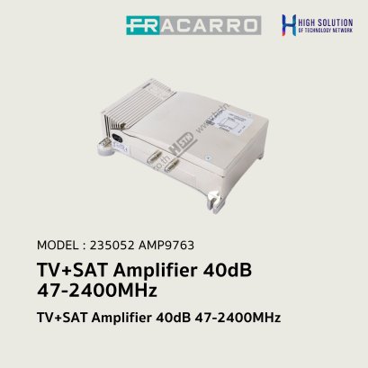 TV+SAT Amplifier 40dB 47-2400MHz