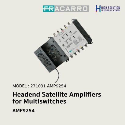 Headend Satellite Amplifiers for Multiswitches
