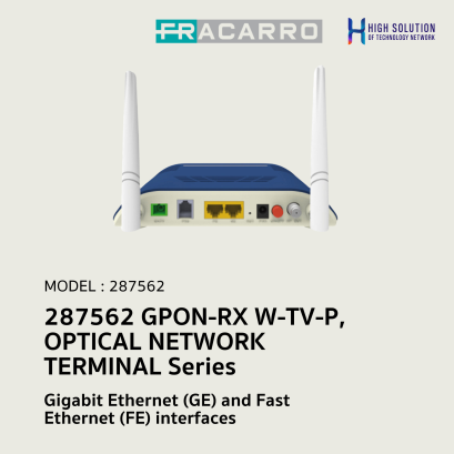 287562 GPON-RX W-TV-P, OPTICAL NETWORK TERMINAL Series
