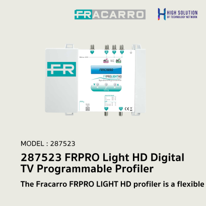 287523 (Fracarro) FRPRO Light HD Digital TV Programmable Profiler