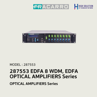 287553 EDFA 8 WDM, EDFA OPTICAL AMPLIFIERS Series