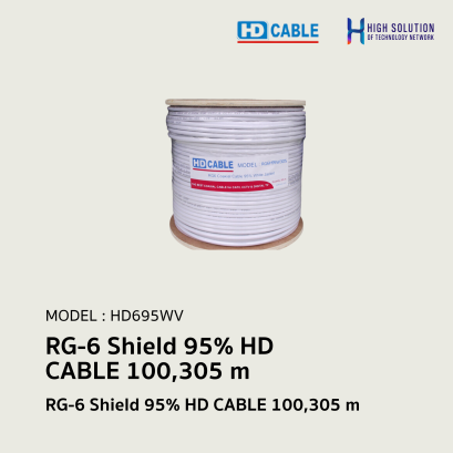 RG-6 Shield 95% HD CABLE 100,305 m