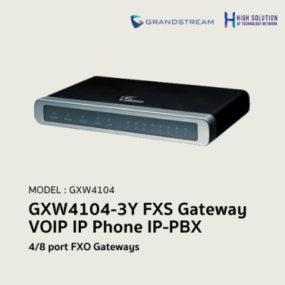 GXW4104-3Y (Grandstream) FXS Gateway VOIP IP Phone IP-PBX Solutions