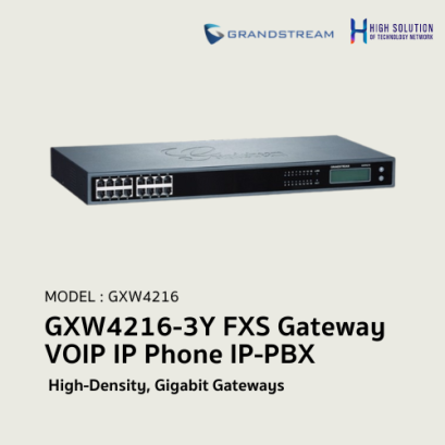 GXW4216-3Y (Grandstream) FXS Gateway VOIP IP Phone IP-PBX Solutions