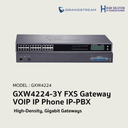 GXW4224-3Y (Grandstream) FXS Gateway VOIP IP Phone IP-PBX Solutions