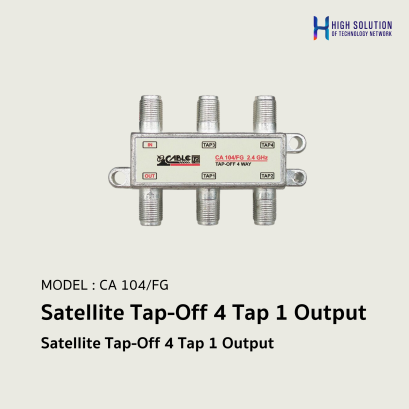 Satellite Tap-Off 4 Tap 1 Output