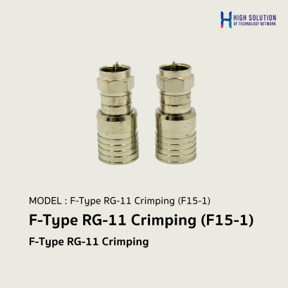 F-Type RG-11 Crimping (F15-1)