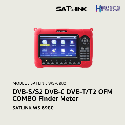 DVB-S/S2 DVB-C DVB-T/T2 OFM COMBO Finder Meter