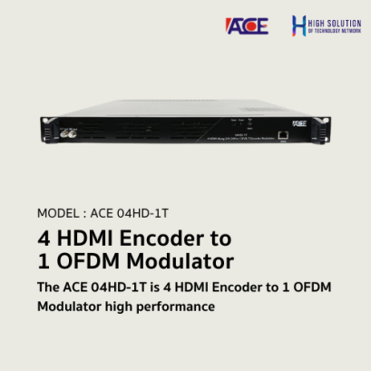 04HD-1T (ACE) 4 HDMI Encoder to 1 OFDM Modulator