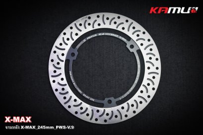 จานดิสก์หลัง X-MAX ขนาด 245 มิล.2-Tone ลาย PWS-V.9