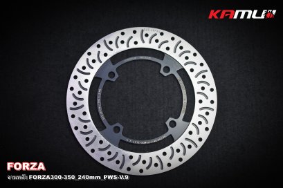 จานดิสก์หลัง FORZA-350 ขนาด 240 มิล. PWS-V.9